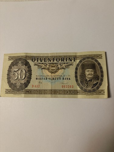 Ungarn forint banknote - 50,