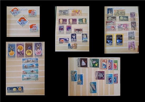 Briefmarken weltraum mit - 49,