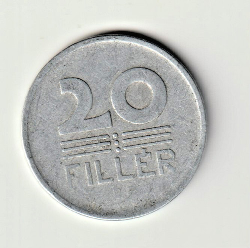 Ungarn fillér münze - münze, aus