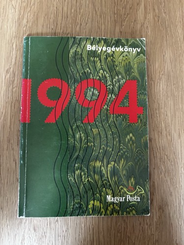 Magyar posta bélyegévkönyv - posta,