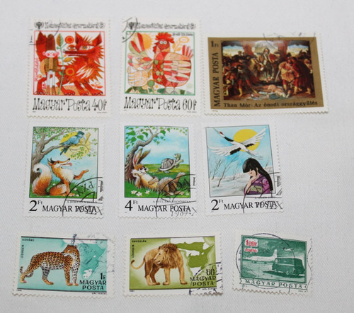 Briefmarken ungarn magyar - ungarn,