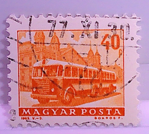 Briefmarke ungarn magyar posta - briefmarke,