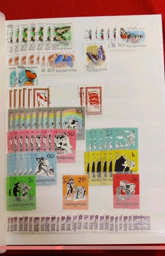 Briefmarken album ungarn - album,
