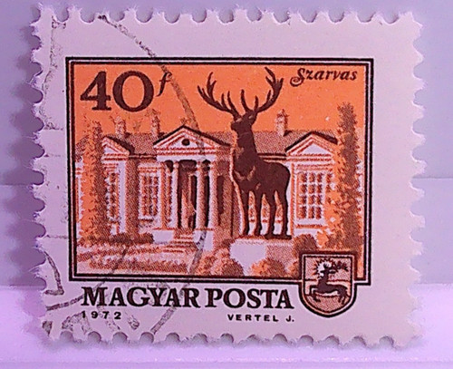 Briefmarke ungarn magyar posta - briefmarke,