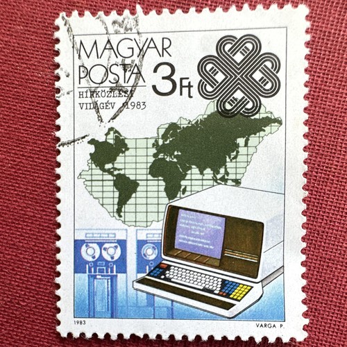 Magyar posta ungarn briefmarke - magyar,