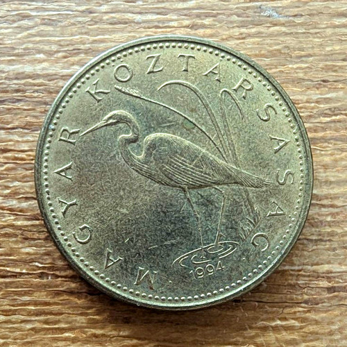 Ungarn forint 1994 - forint, messing