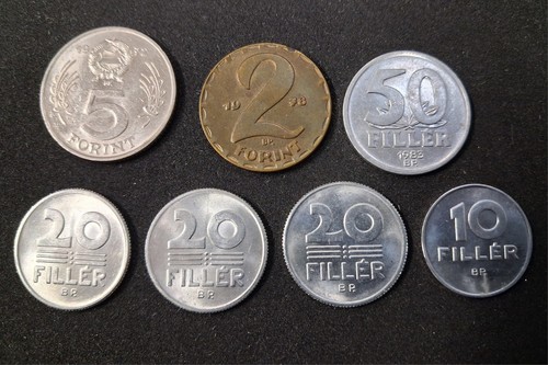 Ungarn münzen magyar 2 - 8,