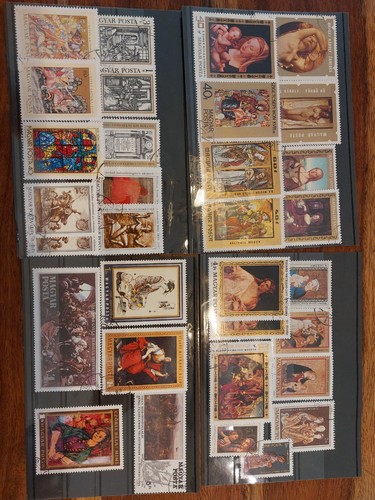 Sammlung briefmarken magyar - sammlung,
