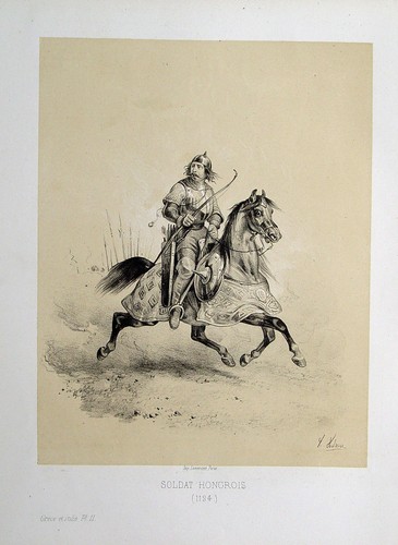 Ungar magyar hunne reiter - magyar,
