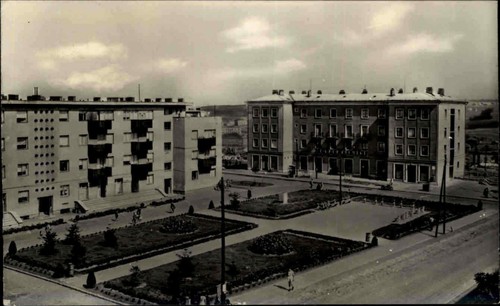 Komló kumlau ungarn postcard - kumlau,
