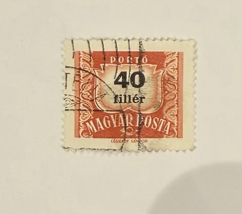 Briefmarke ungarn portomarke - briefmarke:,