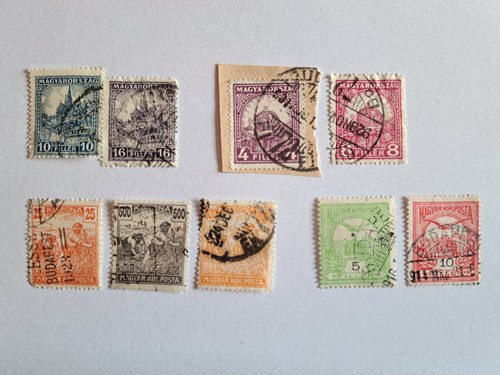Kleines lot alte - alte, ungarische