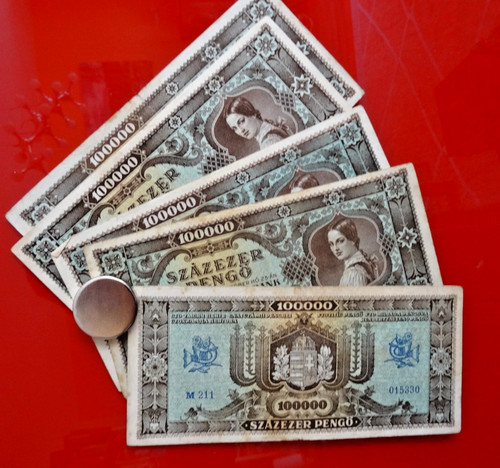 Ungarn banknoten 100000 - 5,