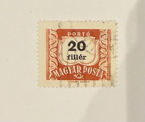 Briefmarke ungarn portomarke - briefmarke:,