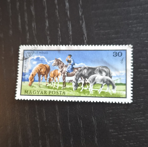 Ungarn magyar posta briefmarke - magyar,