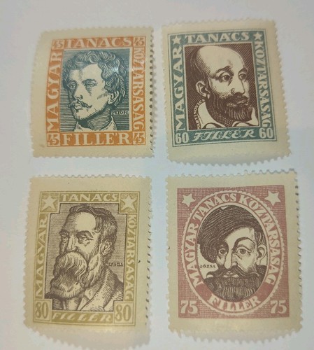 Magyar briefmarke ungarn 1919 - magyar,