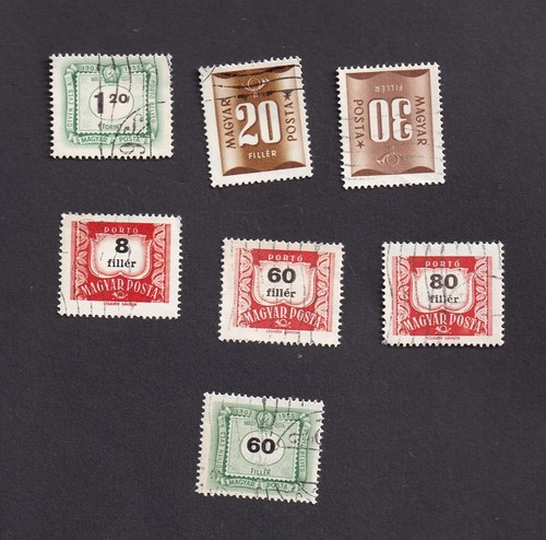 Briefmarken ungarn magyar - briefmarken,