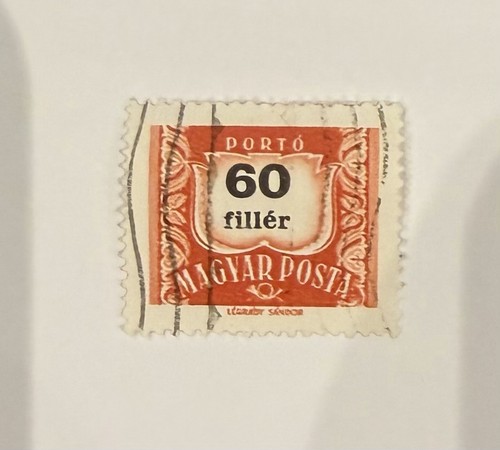 Briefmarke ungarn portomarke - briefmarke:,