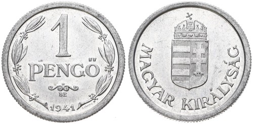 Ungarn hungary 1 pengo - hungary,